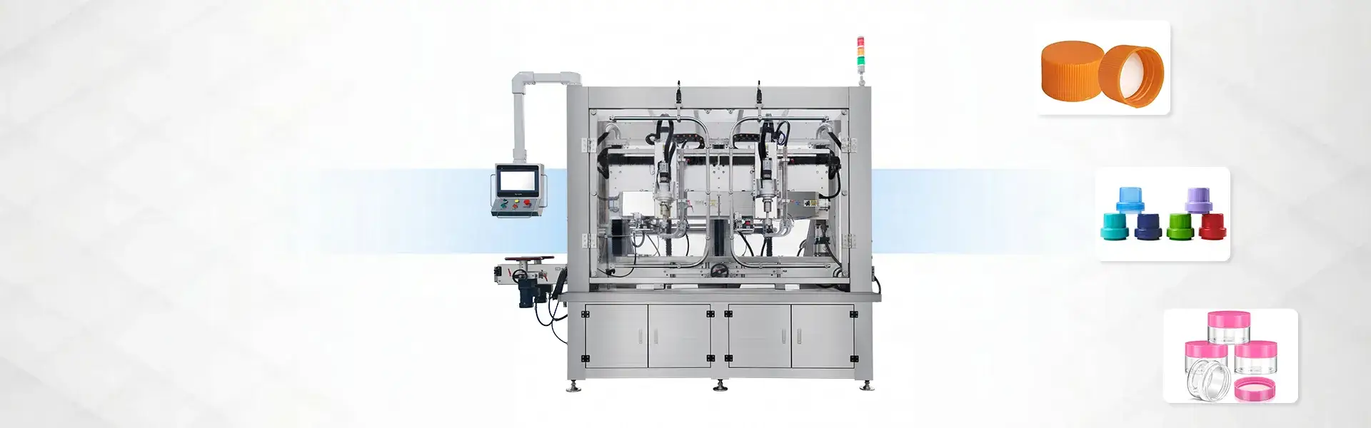 Automatic Tracking Capping Machine