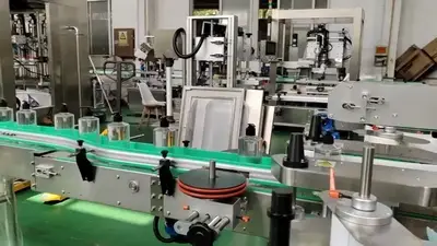 Front & Back Labeling Machine for Round Bottles