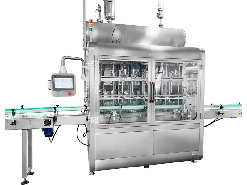 Rotary Lobe Pump Liquid Filling Machine