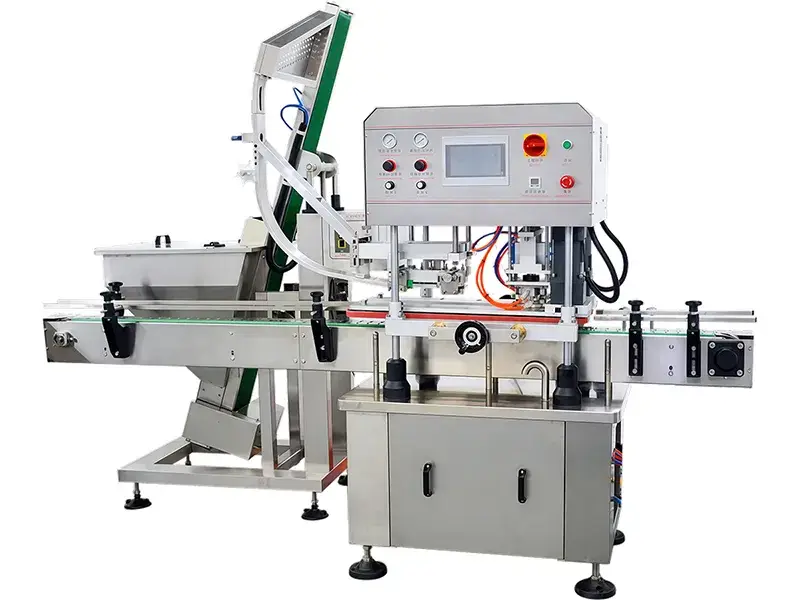 Automatic Vacuum Capping Machine