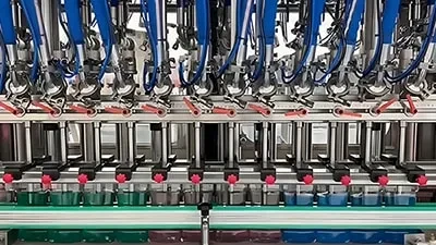Multi-Color Mouthwash Filling Line