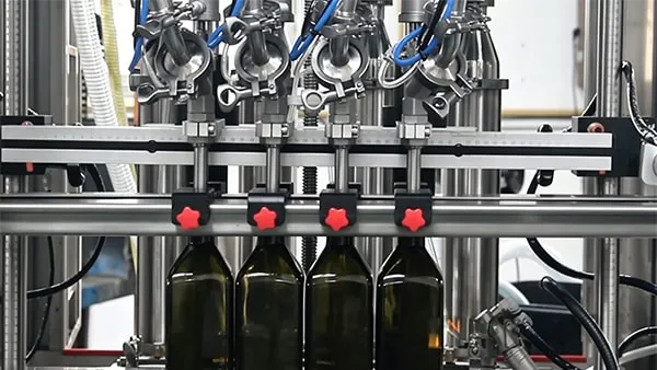 Olive Oil Filling, Capping & Labeling Machine
