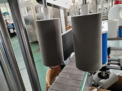 Labeler Machine: Labeling Rollers